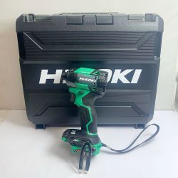 ♭♭ HiKOKI ハイコーキ コードレスインパクトドライバ　本体とケースのみ WH36DD グリーン Sランク