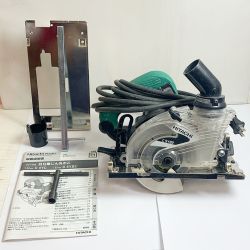 ♭♭ HITACHI 日立 125mm 日立ブレーキ付集じん丸のこ　ベース付 C5YB2 グリーン Bランク