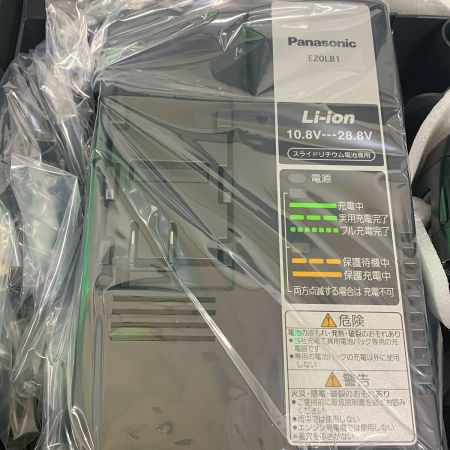  Panasonic パナソニック インパクトドライバ　充電器、バッテリー×2個、ケース付　14.4Ｖ EZ7544LS25T1