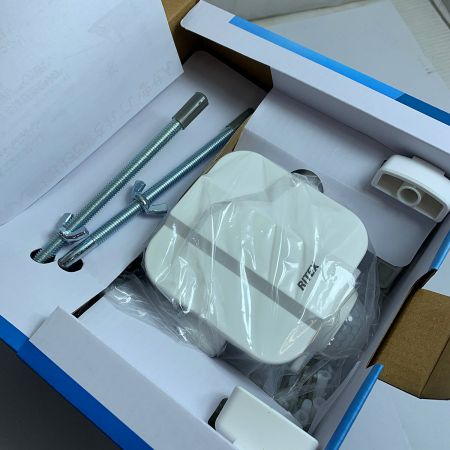  RITEX フリーアーム式　LED ソーラーセンサーライト　【未使用品】 S-220l ホワイト