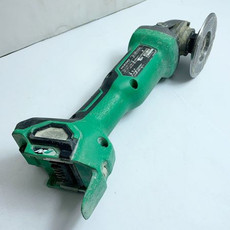  HiKOKI ハイコーキ コードレスディスクグラインダー　本体のみ　2021年製 G3610DA グリーン