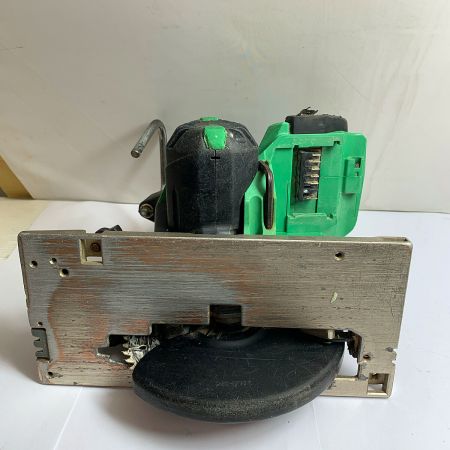  HiKOKI ハイコーキ 本体のみ コードレス式 マルノコ165mm 18v 2019年製　キズあり C3606DA グリーン