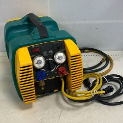 ♭♭ アサダ フロン回収装置　エコセーバーTC  通電のみ確認 ｴｺｾｰﾊﾞｰTC グリーン x イエロー Bランク