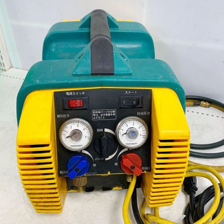  アサダ フロン回収装置　エコセーバーTC  通電のみ確認 ｴｺｾｰﾊﾞｰTC グリーン x イエロー