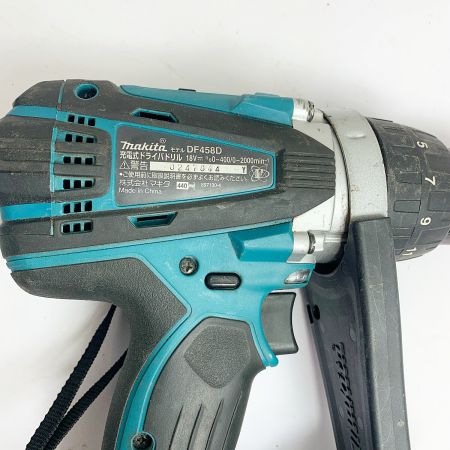  MAKITA マキタ 充電式ドライバドリル　18Ｖ　バッテリー（5.0ＡＨ）1個付 DF458D