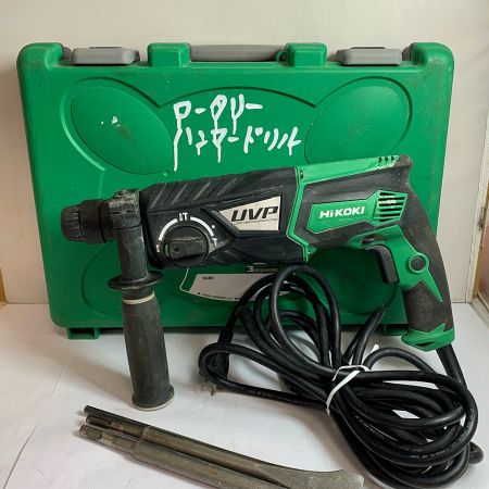  HiKOKI ハイコーキ 18Ｖ　28ｍｍ　ロータリハンマドリル　ケース付　スレ、キズあり DH28PCY