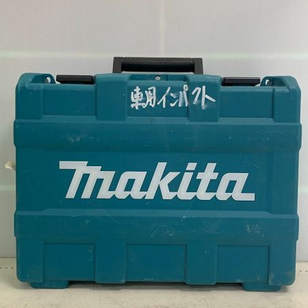  MAKITA マキタ インパクトレンチ　充電器・充電池2個・ケース付　TONEホイルナット付 TW001G