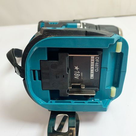  MAKITA マキタ 18V 充電式ドライバドリル　本体のみ DF487D ブルー
