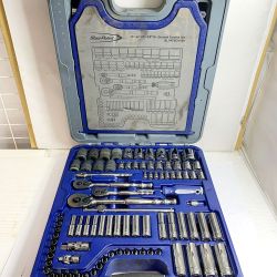 ♭♭ Blue Point ソケット＆レンチセット 100個 ハンドツールセット BLPATSCM100 Bランク