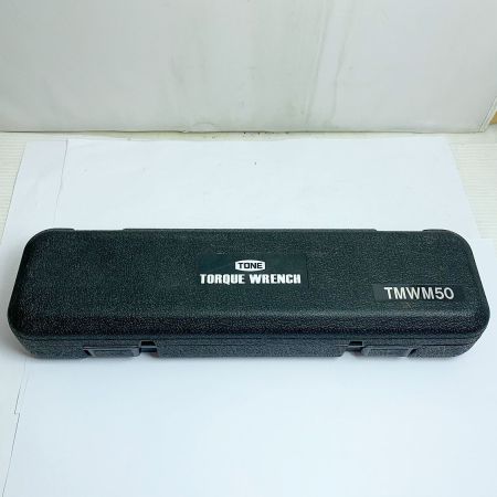 TONE トネ トルクレンチ　やや使用感あり　未校正　ケース付 TMWM50