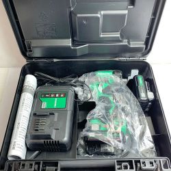 ♭♭ HiKOKI ハイコーキ 10.8V コードレスインパクトドライバ　充電器・充電池2個・ケース（キズあり）付 WH120DCA グリーン Aランク