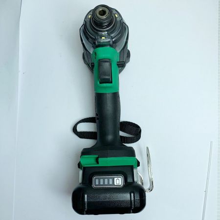  HiKOKI ハイコーキ 10.8V コードレスインパクトドライバ　充電器・充電池2個・ケース（キズあり）付 WH120DCA グリーン