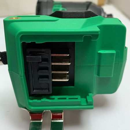  HiKOKI ハイコーキ 10.8V コードレスインパクトドライバ　充電器・充電池2個・ケース（キズあり）付 WH120DCA グリーン