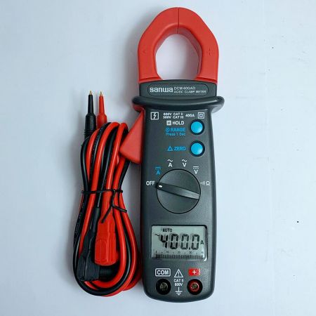  SANWA デジタルクランプメータ DCM400AD