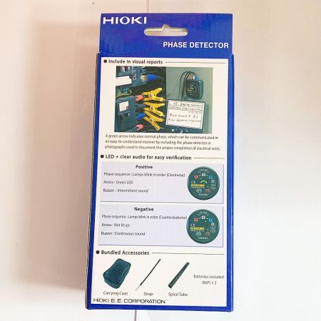  HIOKI 検相器　PHASE DETECTOR  PD3129