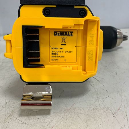  DEWALT ブラシレス振動ドリルドライバー　充電器・充電池2個・ケース付 DCD805P2T