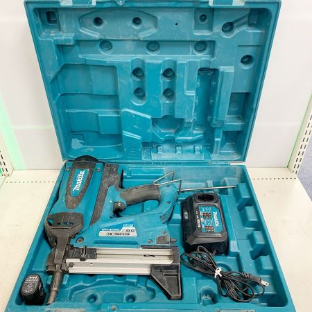  MAKITA マキタ コンクリート用ガスピン釘打機　充電器・充電池1個・ケース付 コードレス式 7.2v GN420C ブルー