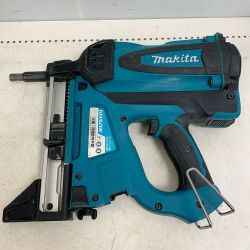 ♭♭ MAKITA マキタ コンクリート用ガスピン釘打機　充電器・充電池1個・ケース付 コードレス式 7.2v  GN420C ブルー Cランク