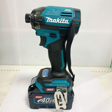  MAKITA マキタ 充電式インパクトドライバ　40V　充電器・充電池2個・ケース付 TD002GRDX