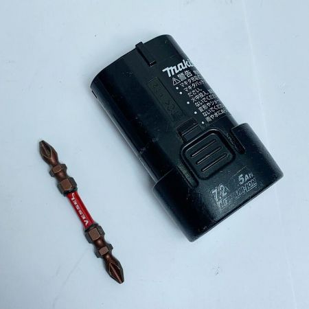  MAKITA マキタ 充電式ペンインパクトドライバドリル　充電器・充電池2個・ケース付 コードレス式 7.2v TD022DSHX ブラック