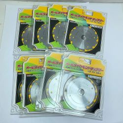 ♭♭ ニチハ オールダイヤモンドチップソー　8枚セット  窯業系サイディング専用　【未使用品】 FX100A Sランク