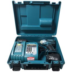 €€ MAKITA マキタ 充電式インパクトレンチ ケース付 14.4v TW152D ブルー Bランク