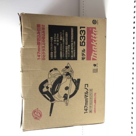 €€ MAKITA マキタ 147mm マルノコ 新レーザースリットチップソー付 5331