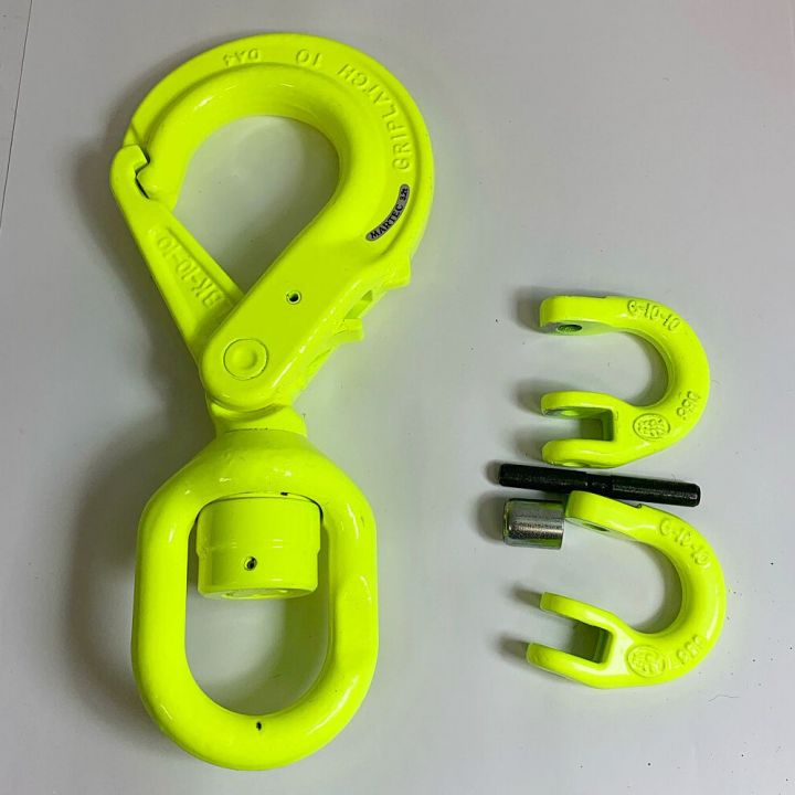 【3.2t】マーテックカップリング 【10個】スイベルフック ラッチロック マーテック 3.2t グリップラッチスイベルフック カップリングG10-10付