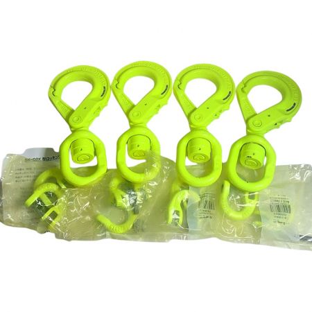  マーテック  3.2t グリップラッチスイベルフック×4　 カップリングG10-10×4袋 LBK-10-10