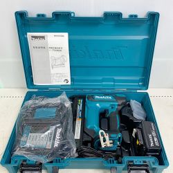 ♭♭ MAKITA マキタ 35ｍｍ　充電式面目釘打　充電器・充電池1個・ケース付  FN350DRG グリーン Aランク