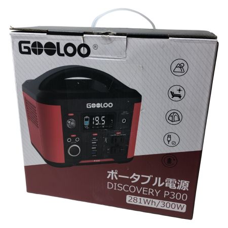 GOOLOO　ポータブル電源　281Wh/300W DISCOVERY P300