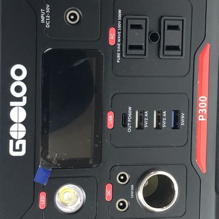 GOOLOO　ポータブル電源　281Wh/300W DISCOVERY P300