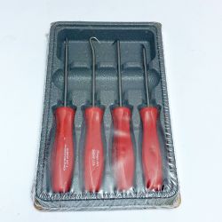 ♭♭ Snap-on スナップオン 4pc ピック&フックツールセット ASA204BR クラシックグリップ レッド Sランク