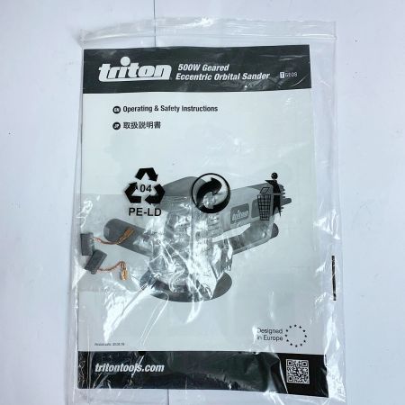  triton　トライトン 500W ギヤードオービタルサンダー  TGEOS