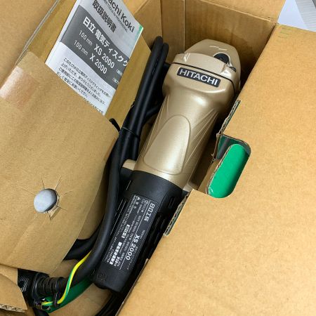  HITACHI 日立 100mm 電気ディスクグラインダー　細径　刃付属なし XS2000