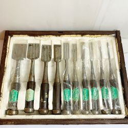 ♭♭  本貞弘　ノミ　10本セット　一部、ヨゴレ、サビあり Bランク