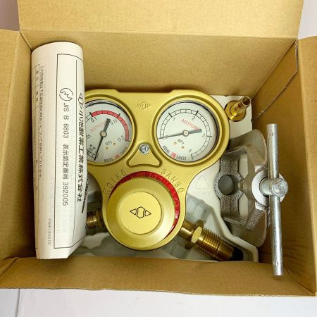 小池酸素株式会社 溶断器用圧力調整器　アセチレン用/酸素用　セフティゴールド 長期保管品 SGⅡ-1+SGⅡ-2ｾｯﾄ