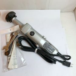 ♭♭ HITACHI 日立 65mm 携帯電子グラインダ　1995年製　100Ｖ　本体のみ GP7Y シルバー Aランク