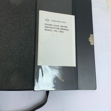  東京硝子器株式会社 デジタル騒音計　 FSL-1350