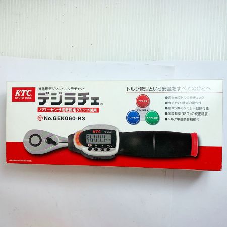 KTC ケーティーシー デジラチェ　デジタルトルクラチェット GEK060-R3