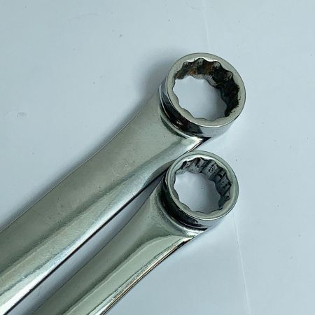  Snap-on スナップオン ロングストレート　メガネ　レンチ 2本セット XDHFM1417/1214