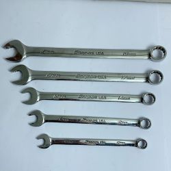 ♭♭ Snap-on スナップオン ハンドツール コンビネーションレンチセット 5本セット 19.17.14.12.10 SOEXM Bランク