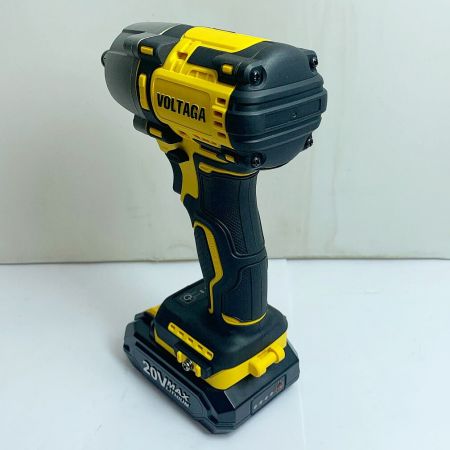  VOLTAGA インパクトレンチ　充電器・充電池1個・ケース付　 3606 イエロー