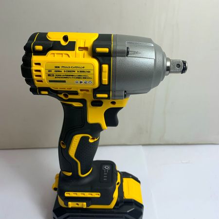  VOLTAGA インパクトレンチ　充電器・充電池1個・ケース付　 3606 イエロー