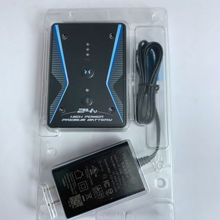  空調風神服 空調風神服 24Ｖ仕様ファン+充電式リチウムバッテリーセット　【未使用品】 ﾌｧﾝ+ﾊﾞｯﾃﾘｰ