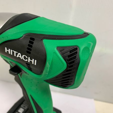  HITACHI 日立 14.4V　コードレスインパクトレンチ　充電器・充電池2個・ケース付 WR14DBDL グリーン