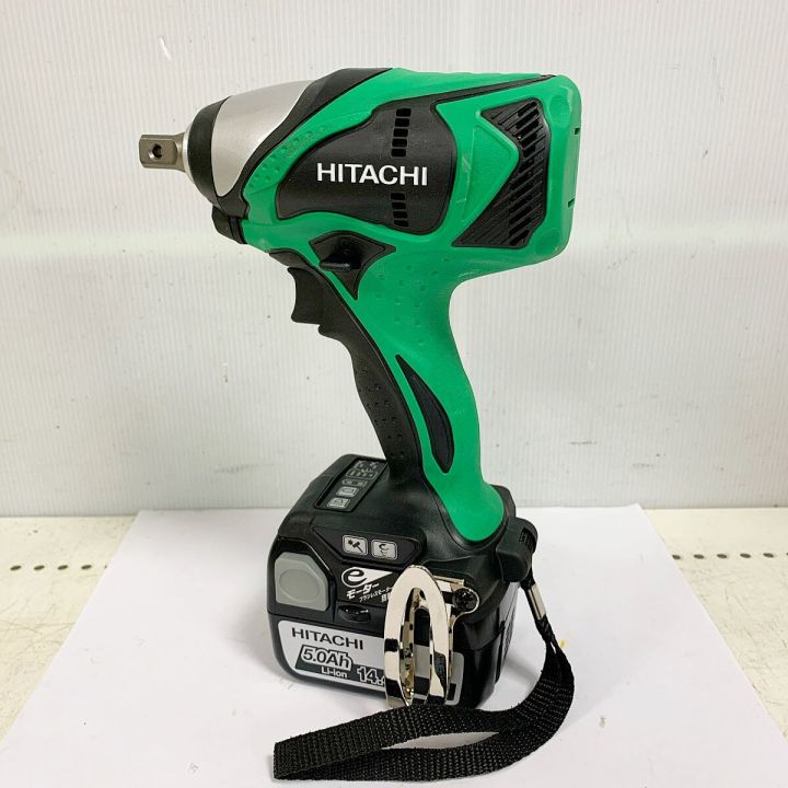 HITACHI 日立 14.4V コードレスインパクトレンチ 充電器・充電池2個・ケース付 WR14DBDL  アグレッシブグリーン｜中古｜なんでもリサイクルビッグバン