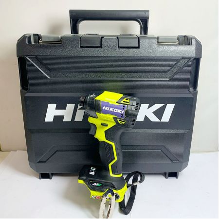  HiKOKI ハイコーキ コードレスインパクトドライバ　本体とケースのみ WH36DD イエロー