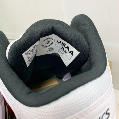  asics アシックス  安全靴　WINJOB CP304 BOA WIDA 27.0cm　プロスニーカー CP304 ホワイト×レッド