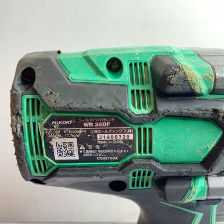  HiKOKI ハイコーキ インパクトレンチ　36Ｖ　バッテリー1個付 WR36DF